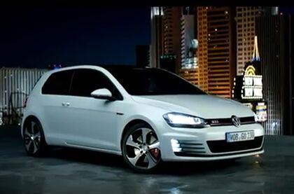 Making of del anuncio del Volkswagen Golf 7 GTI en Las Vegas