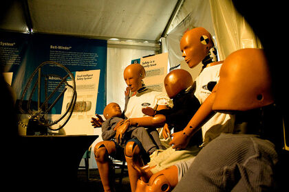 La historia de los crash test dummies