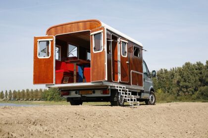 Tonke Camper: artesanos carpinteros que transforman camiones en hogares