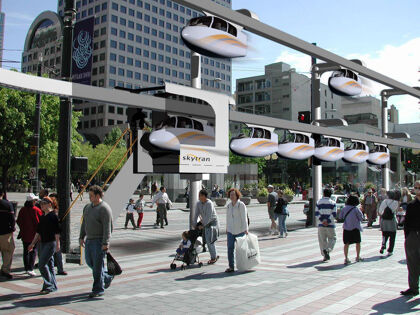 SkyTran: el transporte del futuro en Tel-Aviv