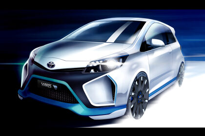 Toyota Yaris Hybrid-R: prototipo híbrido de 400 CV con alma de competición
