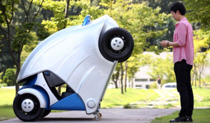 Armadillo-T, el coche plegable coreano