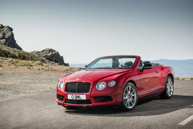 Bentley Continental GT V8S, Spain, 2 & 3 July 2013