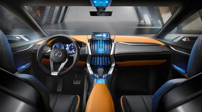 Lexus LF-NX Concept 2013 05 interior