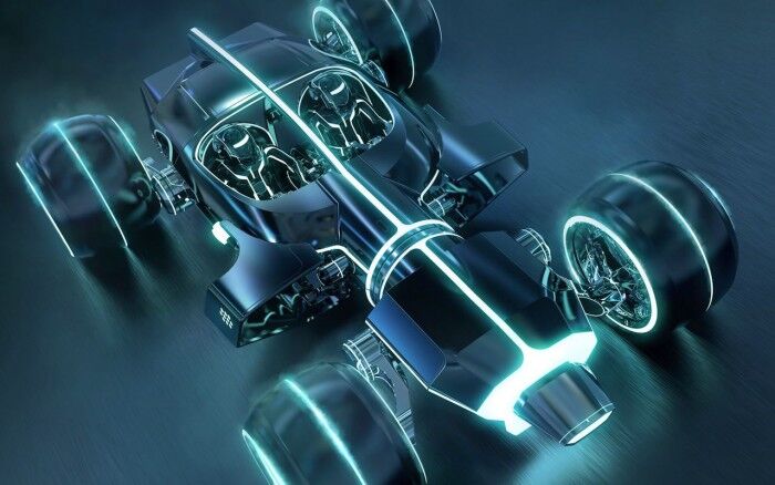 Light Car Tron Legacy