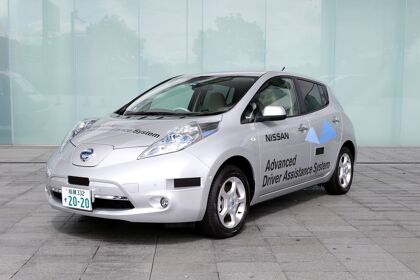 El Nissan Leaf autónomo ya tiene matrícula