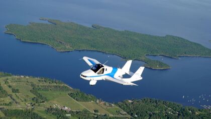 Terrafugia: así fueron los primeros vuelos del coche volador