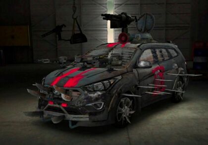 Hyundai Santa Fe Zombie, el coche perfecto para The Walking Dead