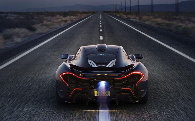 McLaren P1 Test calor extremo 07