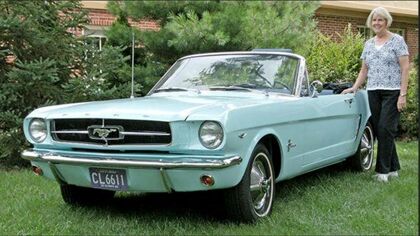El primer Ford Mustang vendido, todavía en la misma familia