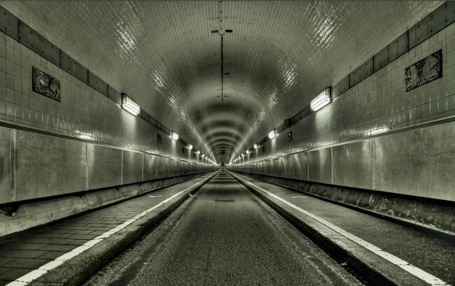 Túnel de Elba, Hamburgo