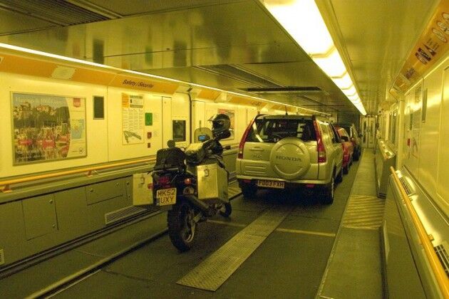 Túnel de Eurotúnel, Francia Inglaterra