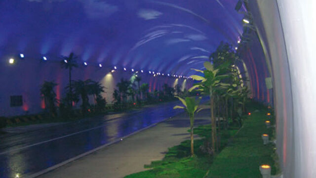 Túnel de Zhongnanshan, China