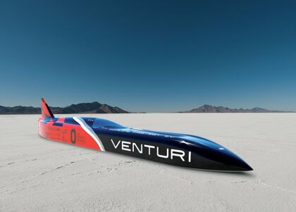 Venturi VBB-3: listo para ser el coche eléctrico más rápido del mundo