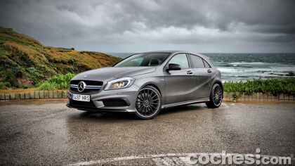 Prueba contacto: Mercedes-Benz Clase A 45 AMG, el depredador