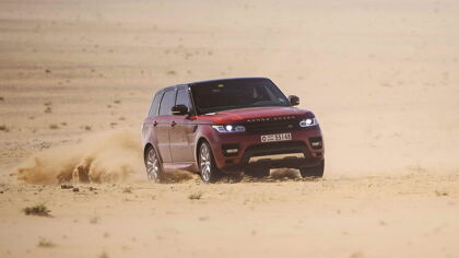 Range Rover Sport: record en cruzar uno de los desiertos más duros del mundo