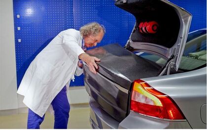 Volvo busca ocultar las baterías en la carrocería