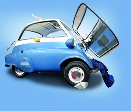 BASF reinventa el BMW Isetta con materiales nuevos