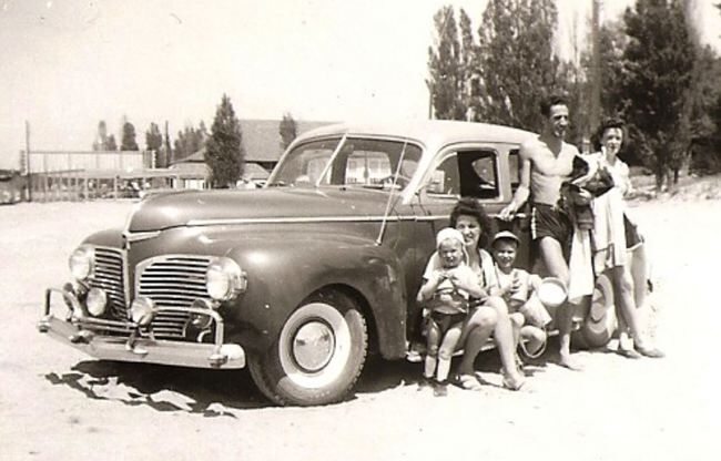 coche familia americana clasico