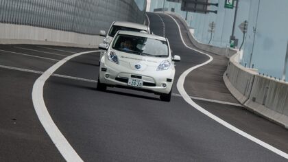 El Nissan Leaf autónomo ya rueda en carretera