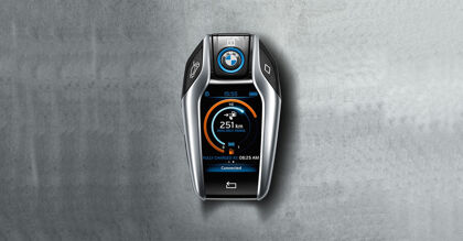 Esta es la revolucionaria llave del BMW i8