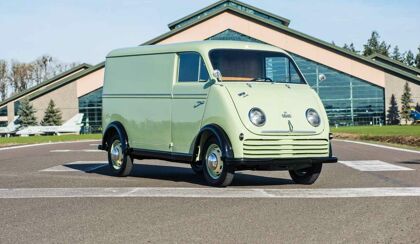 Subastan una de las dos DKW Schnellaster Kastenwagen restauradas de EE.UU.