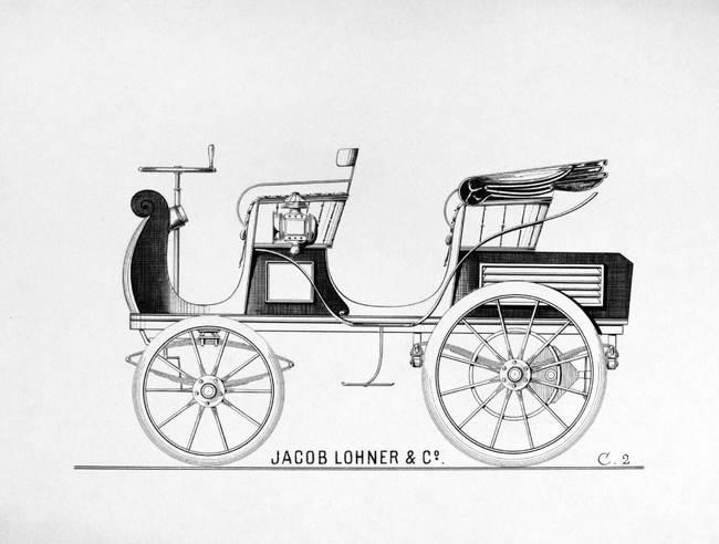 Porsche P1 Egger-Lohner electric vehicle, C.2 Phaeton model 6