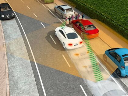 ¿Detectar peatones sin ni siquiera verlos?