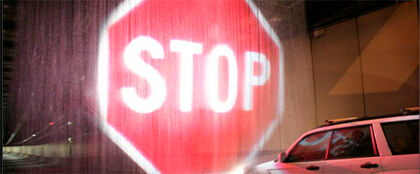 Señales de tráfico por láser, ¿las veremos pronto?