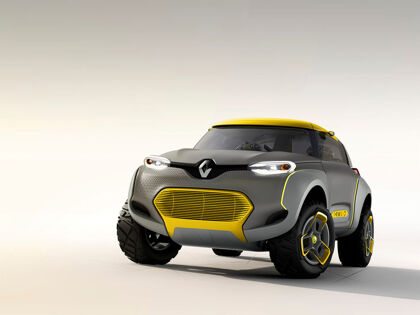 Renault Kwid Concept, el prototipo con un helicóptero espía