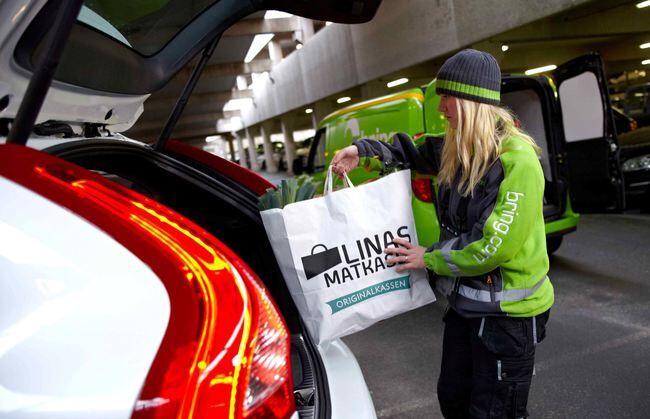 servicio entrega paquetes volvo