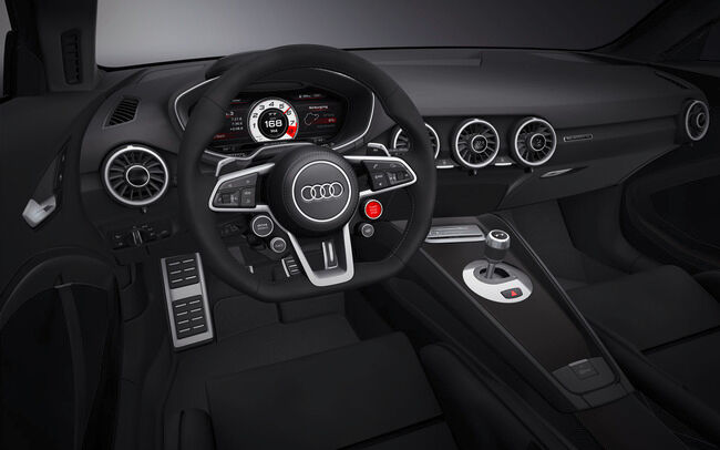 Audi TT Quattro Sport Concept 2014 interior 01