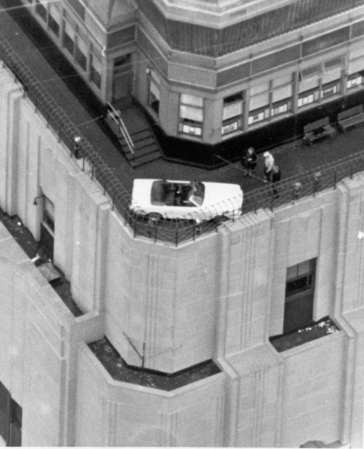 How Ford Put a 1966 Mustang Atop the World’s Tallest Building