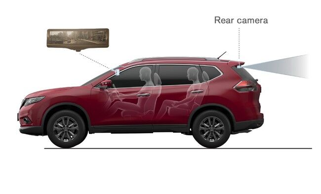 retrovisor inteligente Nissan 2015 07