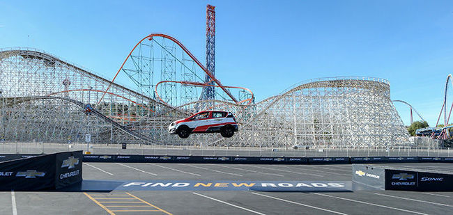 salto record chevrolet sonic dyrdek