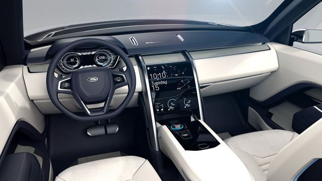 Land Rover Discovery Vision Concept 2014 interior 02
