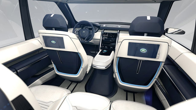 Land Rover Discovery Vision Concept 2014 interior 03