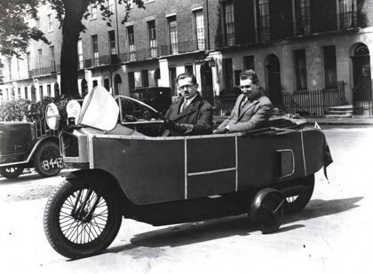 Mauser Monotrace: la curiosa moto con ruedines de 1925