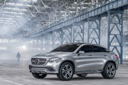 Mercedes Concept Coupé SUV, la respuesta de la estrella al BMW X6