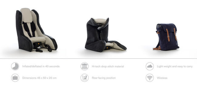 Silla infantil hinchable Volvo 05