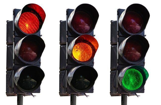 semaforos ley trafico