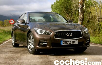 Infiniti Q50 diésel: prueba de la berlina japonesa más alemana