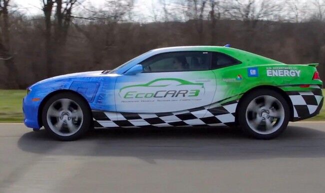 ecocar chevrolet camaro