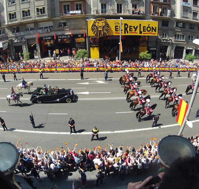 Rolls Royce descapotable Felipe VI