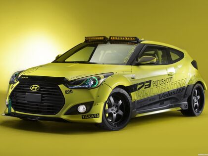 Hyundai Veloster Turbo Night Racer Yellowcake by EGR 2013