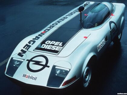 Opel GT Diesel Sport Car Concept 1972