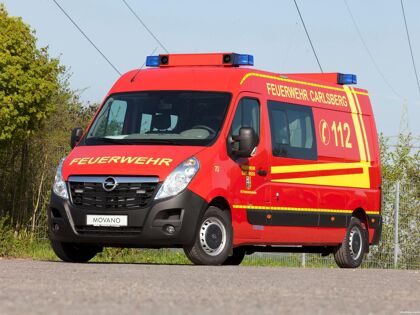 Opel Movano Van Feuerwehr 2013