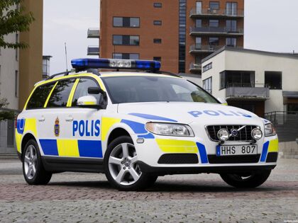 Volvo V70 Police Car 2007