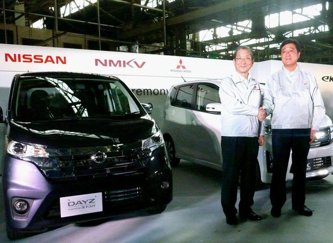 Mitsubishi y Nissan coche electrico