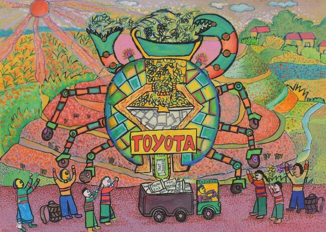 Súper cangrejo. Thanh Mai Bui, 6 años, Vietnam